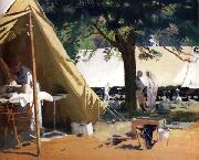 Sir William Orpen German Sick,Captured at Messines,in a Canadian Hospital oil on canvas